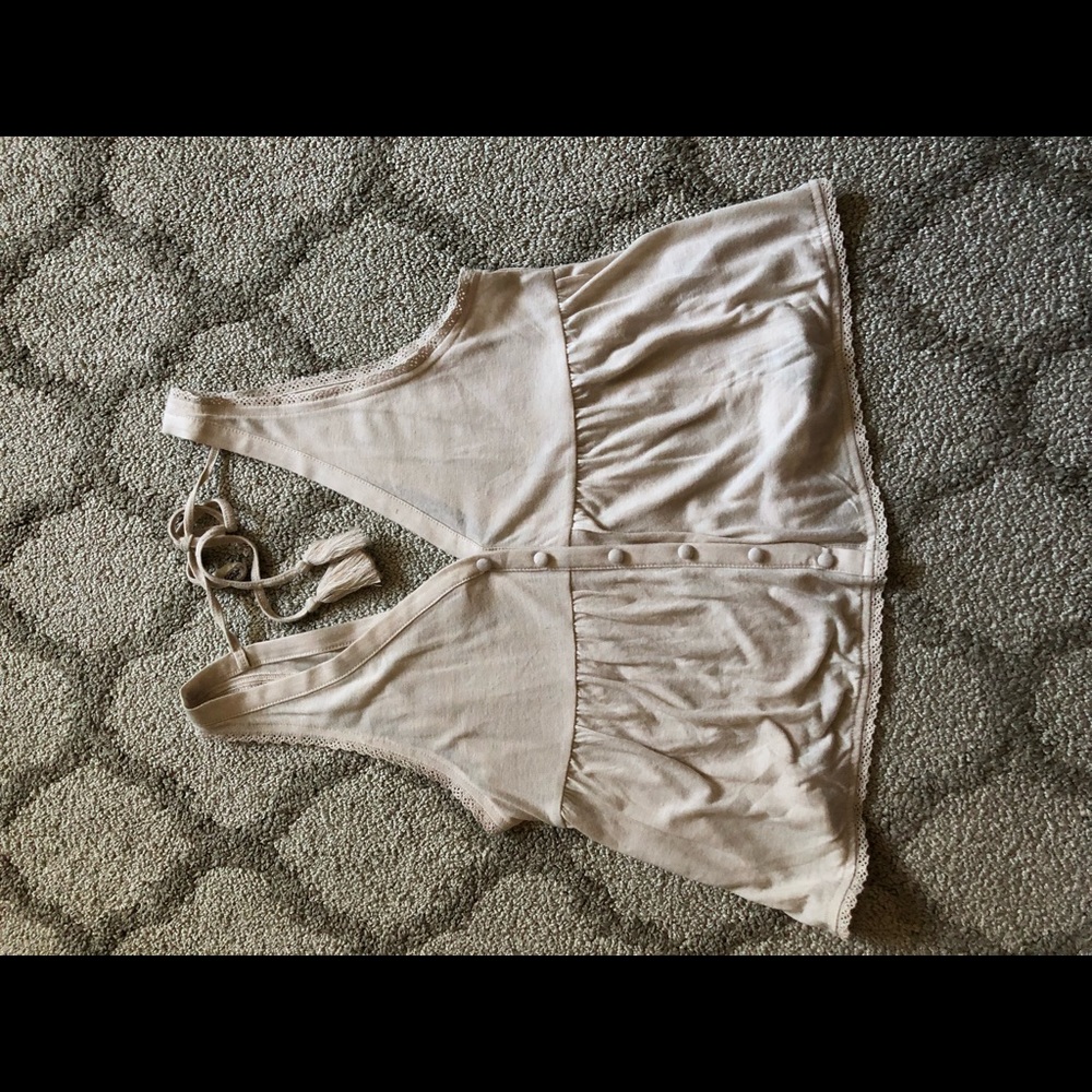 Peplum tank